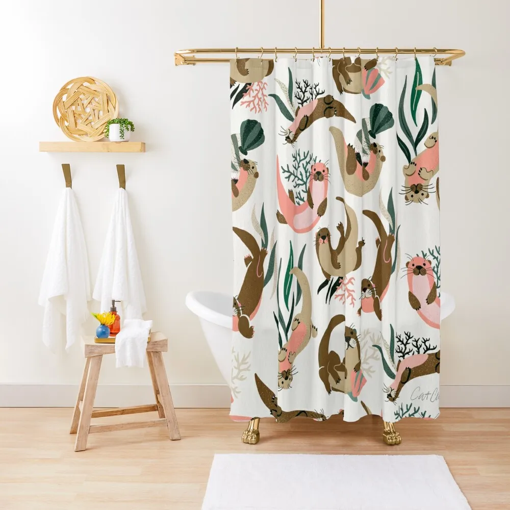 Otter Collection on White Shower Curtain For Bathrooms Shower For Bathroom Set Curtain
Otter Collection on White Shower Curtain For Bathrooms Shower For Bathroom Set Curtain