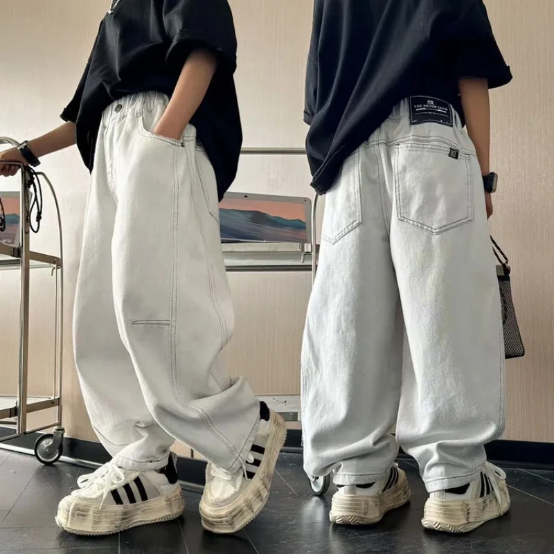 Boys Pants Spring and Autumn New Children's Casual Korean Version Loose Pants Kids Jeans 110-160cm
Boys Pants Spring and Autumn New Children's Casual Korean Version Loose Pants Kids Jeans 110-160cm