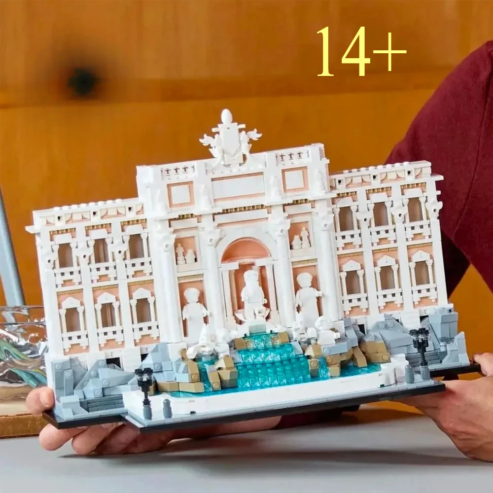 IN stock 1880Pcs MOC 21062 Trevi Fountain Of Roman Fontana Building Blocks World Street View Home Decor Gifts
IN stock 1880Pcs MOC 21062 Trevi Fountain Of Roman Fontana Building Blocks World Street View Home Decor Gifts 