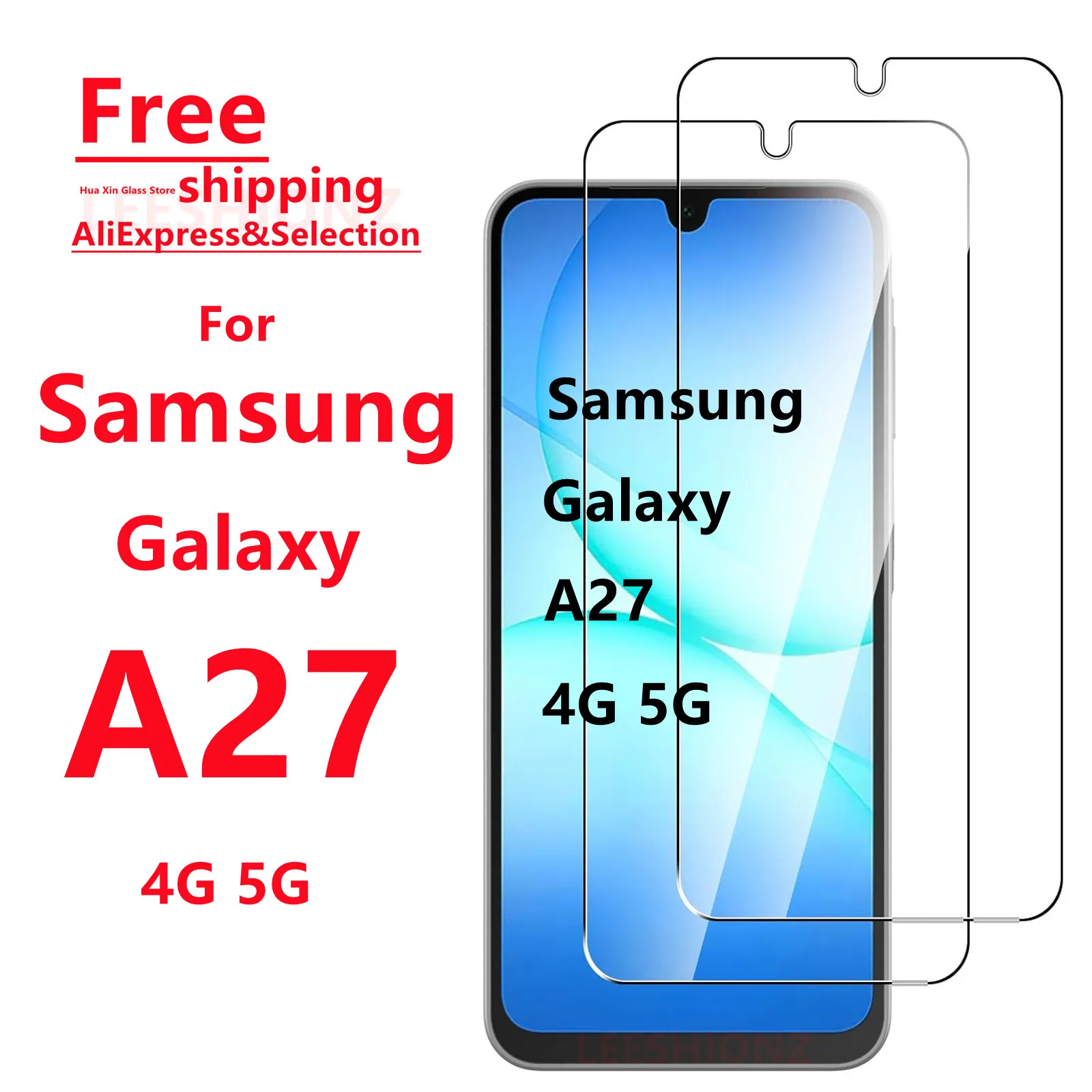 1/4Pcs Tempered Glass Screen Protector for Samsung Galaxy A27 - Smartphone Protection Suitable for Samsung A27 Series
1/4Pcs Tempered Glass Screen Protector for Samsung Galaxy A27 - Smartphone Protection Suitable for Samsung A27 Series