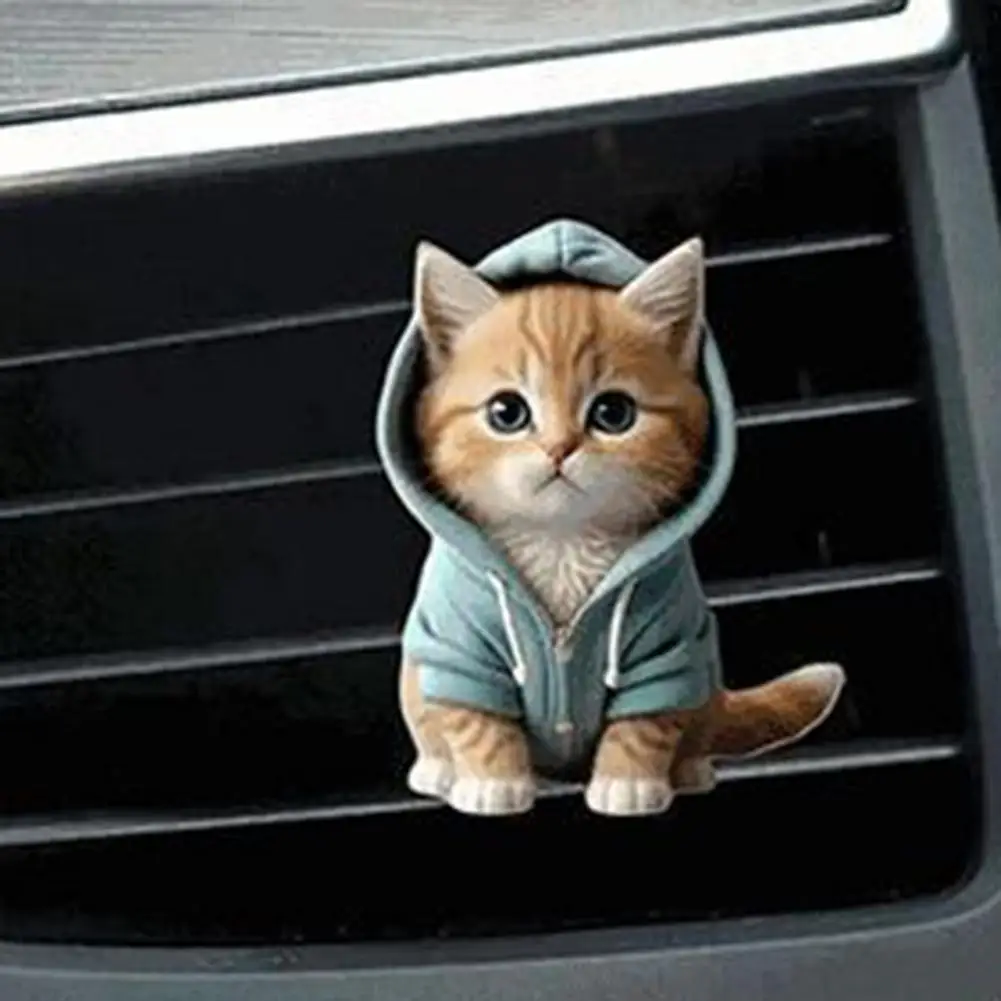 Cat Car Vent Clip Car Air Freshener Tablets Cute Kitten Car Vent Clips Air Freshener for Refillable Cat Diffuser for Vent Cat
Cat Car Vent Clip Car Air Freshener Tablets Cute Kitten Car Vent Clips Air Freshener for Refillable Cat Diffuser for Vent Cat