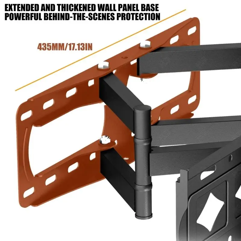 Full Movement Wall Holder For 26 70 Screens Offering 15° Adjustment 45° Turn And Space Saving Design K1KF
Full Movement Wall Holder For 26 70 Screens Offering 15° Adjustment 45° Turn And Space Saving Design K1KF