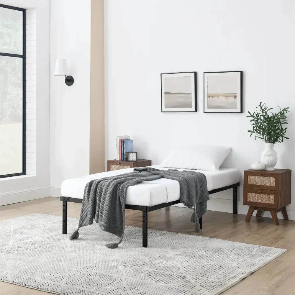 Двойная оправа для кровати, тяжелая стальная оправа для кровати 14 дюймов, двойная оправа для кровати 
Двойная оправа для кровати, тяжелая стальная оправа для кровати 14 дюймов, двойная оправа для кровати