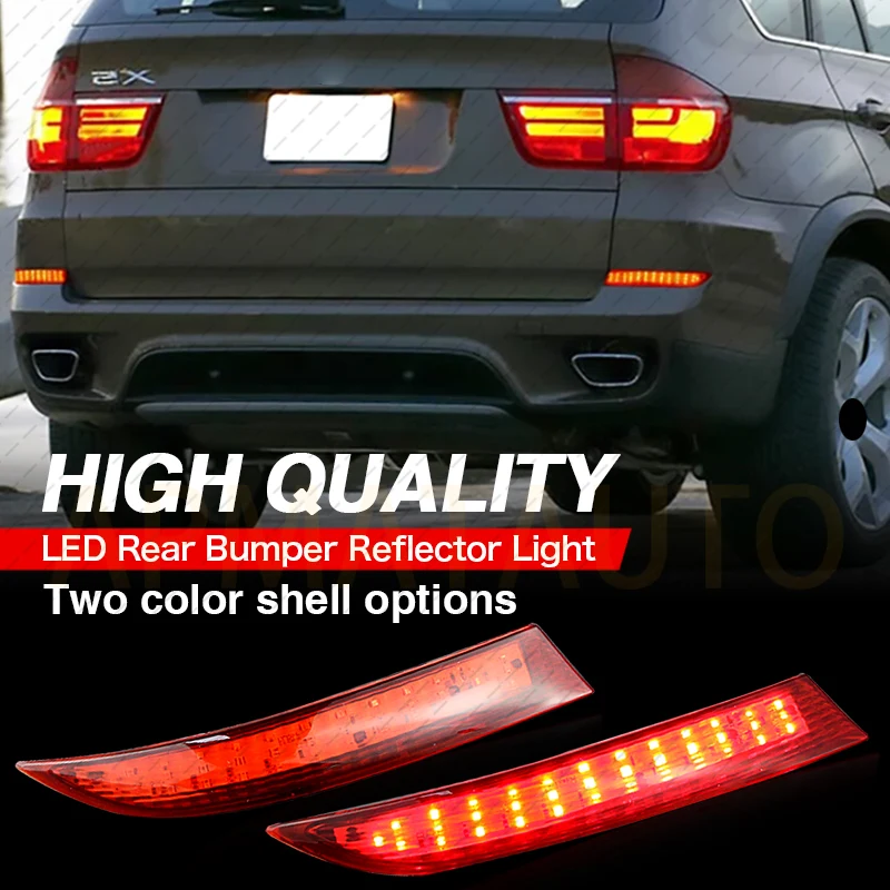 2Pcs LED Rear Tail Light Bumper Reflector Brake Lights For BMW X5 E70 LCI 2010-2013 OEM# 63147240997/63147240998 Car Accessories
2Pcs LED Rear Tail Light Bumper Reflector Brake Lights For BMW X5 E70 LCI 2010-2013 OEM# 63147240997/63147240998 Car Accessories