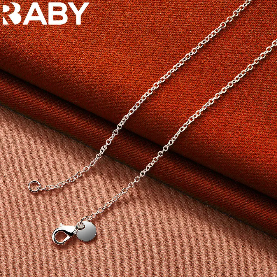 URBABY 925 Sterling Silver 45cm Simple Necklace For Women Anniversary Gift Popular Wild Fashion Romantic Jewelry
URBABY 925 Sterling Silver 45cm Simple Necklace For Women Anniversary Gift Popular Wild Fashion Romantic Jewelry