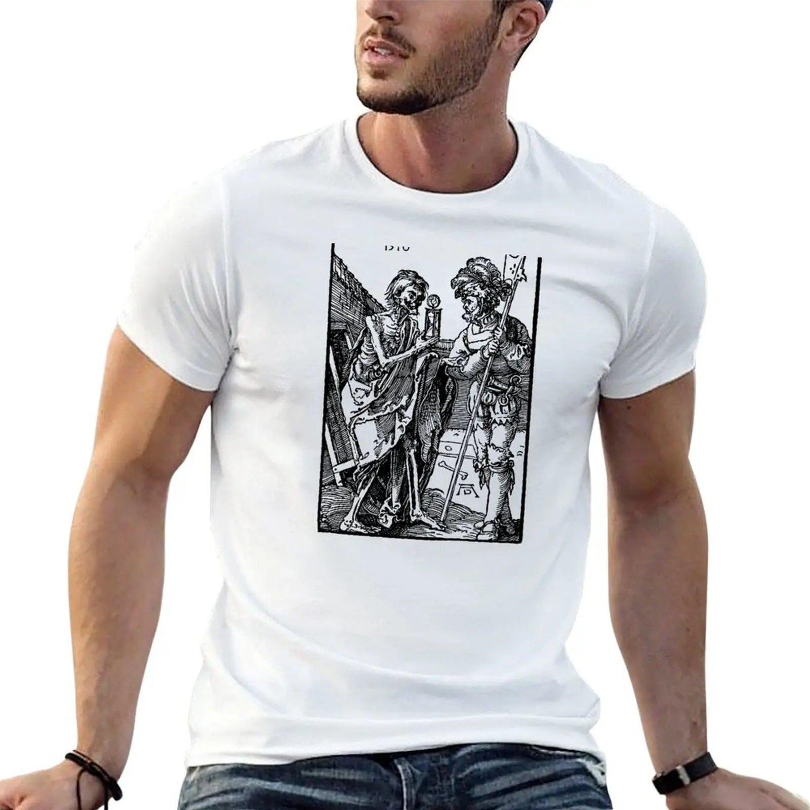 Death and the Landsknecht - Albrecht Dürer T-Shirt t shirts for man cotton t shirt man designer T-Shirt
Death and the Landsknecht - Albrecht Dürer T-Shirt t shirts for man cotton t shirt man designer T-Shirt