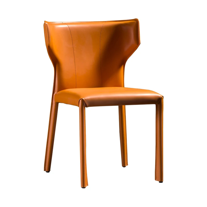 Modern Leather Dining Chairs Metal Soft Comfort Balcony Nordic Chairs Living Room Makeup Muebles De La Sala Furniture Chair
Modern Leather Dining Chairs Metal Soft Comfort Balcony Nordic Chairs Living Room Makeup Muebles De La Sala Furniture Chair