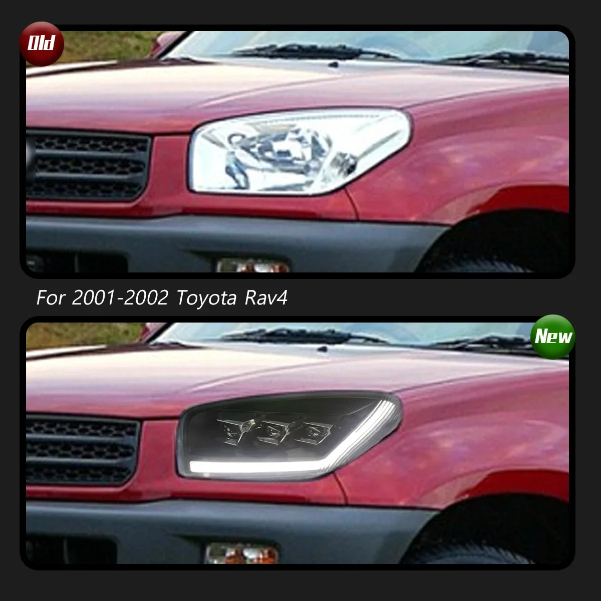 TYPY New LED Car Headlights For Toyota Rav4 Headlight 2001-2002 Signals Auto Accessories Daytime Running Lights 
TYPY New LED Car Headlights For Toyota Rav4 Headlight 2001-2002 Signals Auto Accessories Daytime Running Lights