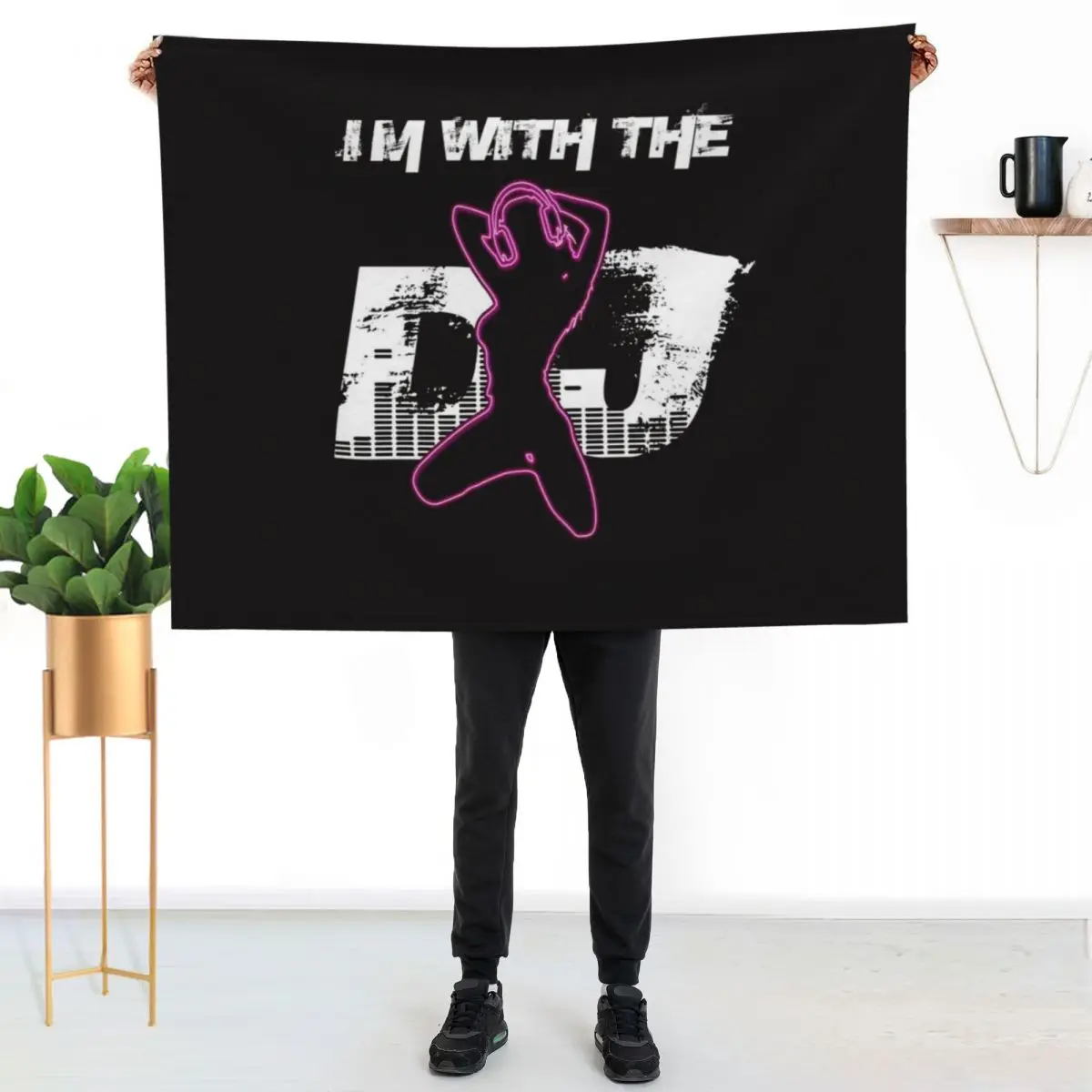 I'm with the DJ Throw Blanket Warm Plush Fuzzy Blanket for Living Room
I'm with the DJ Throw Blanket Warm Plush Fuzzy Blanket for Living Room