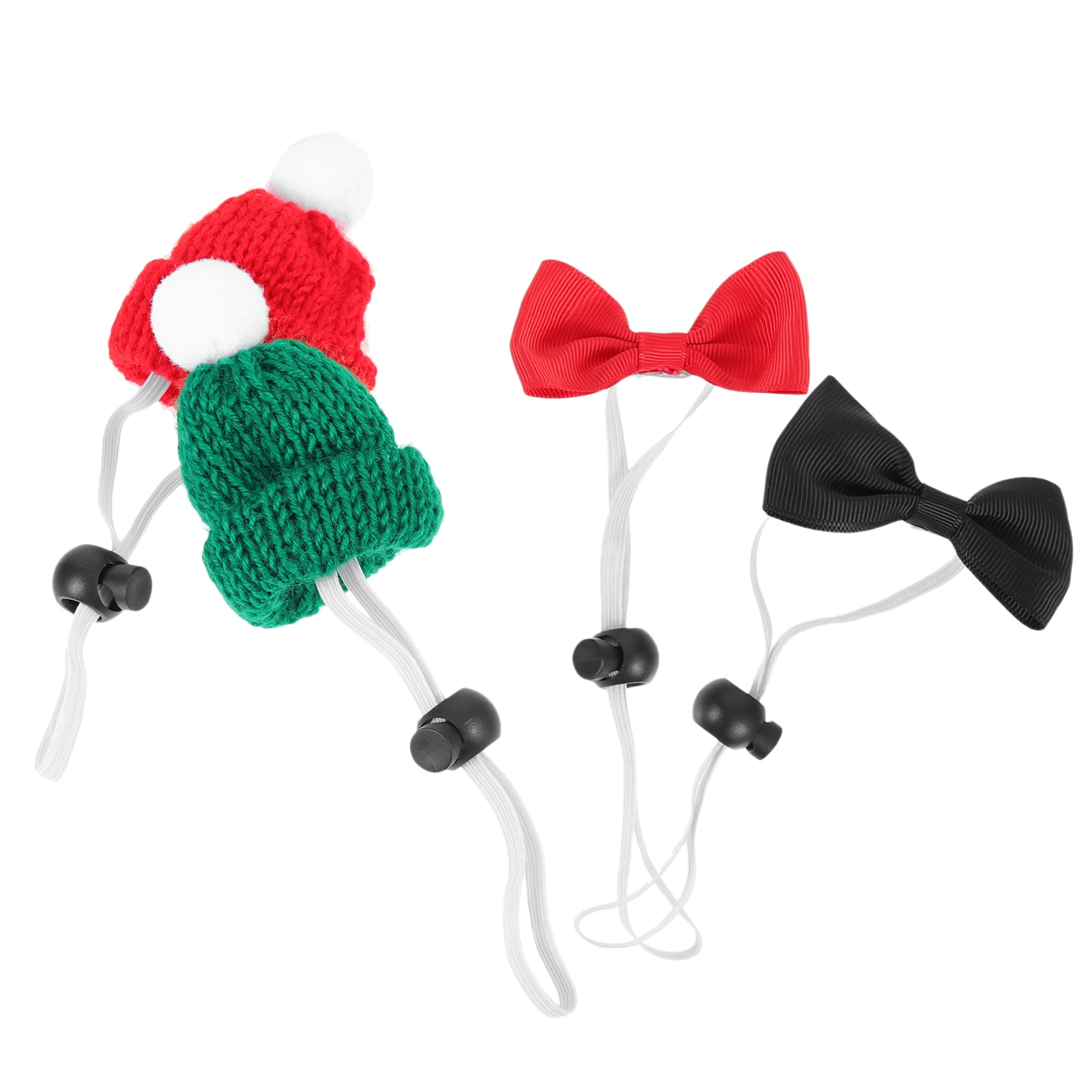 1 set Pet Hats Mini Knitted Santa Caps Adjustable Lock Red Green Bow Comfortable Pet Hats Ties Comfortable Decorations
1 set Pet Hats Mini Knitted Santa Caps Adjustable Lock Red Green Bow Comfortable Pet Hats Ties Comfortable Decorations