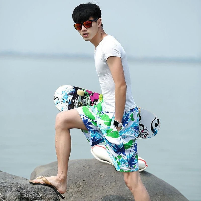 Men's Summer Quick Dry Beach Shorts Plus Size Casual Swim Trunks Loose Home Loungewear 5 Inch Inseam
Men's Summer Quick Dry Beach Shorts Plus Size Casual Swim Trunks Loose Home Loungewear 5 Inch Inseam