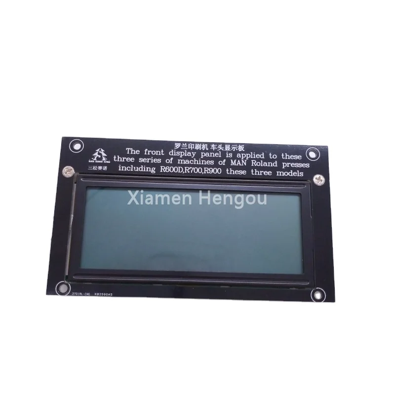 Delivery Available SSZP.900/700-83-24 Display for ManRoland 600 R700 R900 Machine Front Display Panel ManRoland Machine Parts
Delivery Available SSZP.900/700-83-24 Display for ManRoland 600 R700 R900 Machine Front Display Panel ManRoland Machine Parts