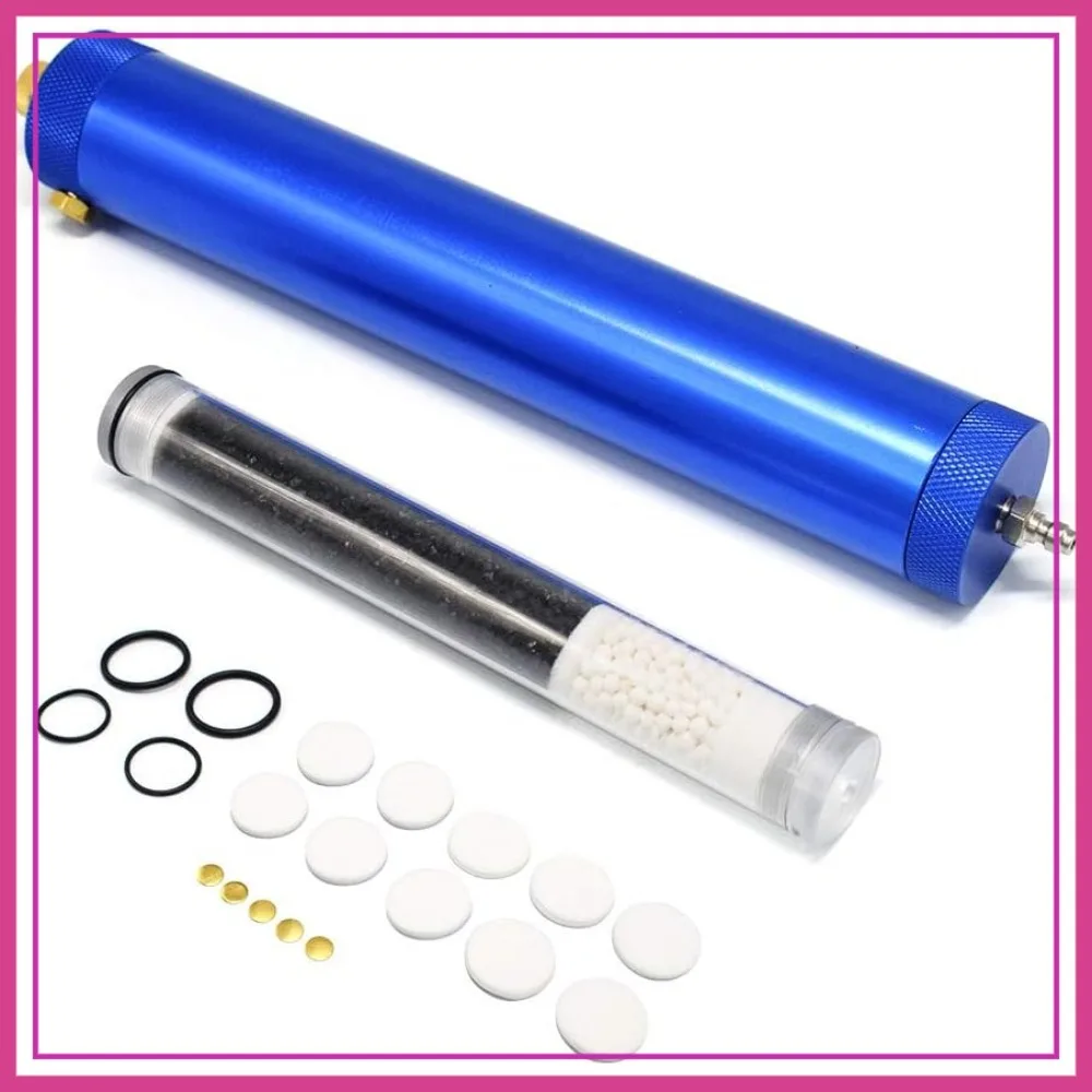 30Mpa Oil Water Separator for PCP Air Compressor 4500Psi High Pressure Air Filter Diving OD50mm L300mm with 8mm Quick Connectors
30Mpa Oil Water Separator for PCP Air Compressor 4500Psi High Pressure Air Filter Diving OD50mm L300mm with 8mm Quick Connectors