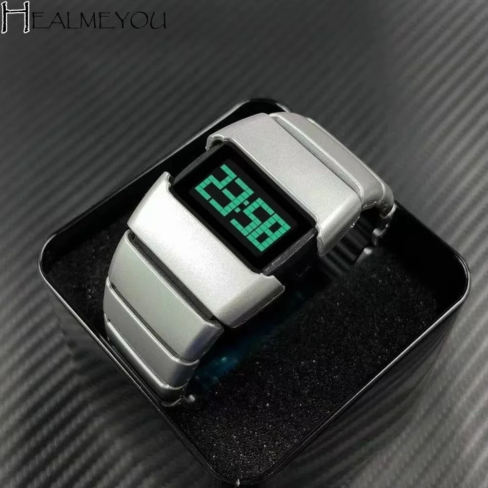 New Luxury Plastic LED Electronic Watch Stainless Steel Lightweight Sports Watch Unique Digital Wristwatch Teenagers
New Luxury Plastic LED Electronic Watch Stainless Steel Lightweight Sports Watch Unique Digital Wristwatch Teenagers