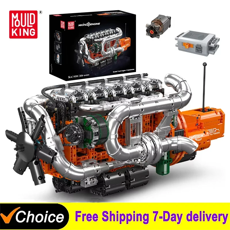 3236Pcs Technical Motorized Scaniased Truck Engine Building Block Transmission Car Engine Bricks Toys For Kids Christmas Gift
3236Pcs Technical Motorized Scaniased Truck Engine Building Block Transmission Car Engine Bricks Toys For Kids Christmas Gift