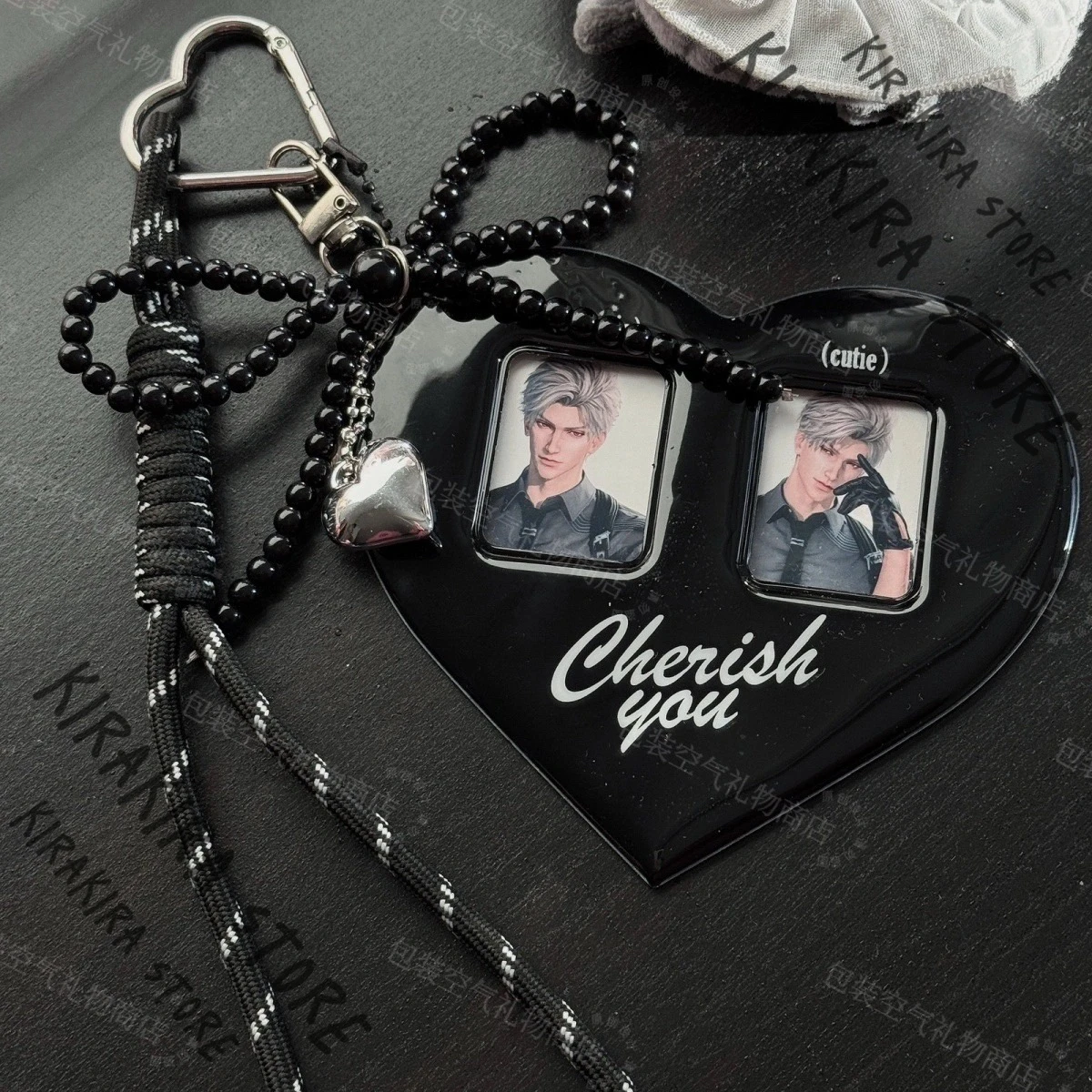 Sylus Love and Deepspace Anime Keychain Pu Bag Hanging Cosplay Keyring Pendants Birthday Adorn Accessories Cartoon Goods Gift
Sylus Love and Deepspace Anime Keychain Pu Bag Hanging Cosplay Keyring Pendants Birthday Adorn Accessories Cartoon Goods Gift