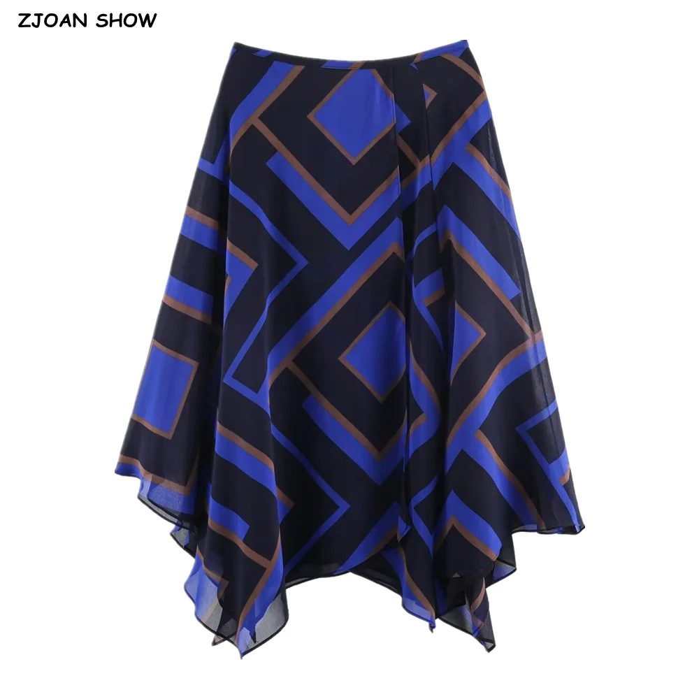 Весенне-летняя женская юбка с цветным геометрическим принтом, асимметричным кроем, молнией на талии, А-силуэта, миди, длинная, из шифона.
Весенне-летняя женская юбка с цветным геометрическим принтом, асимметричным кроем, молнией на талии, А-силуэта, миди, длинная, из шифона.