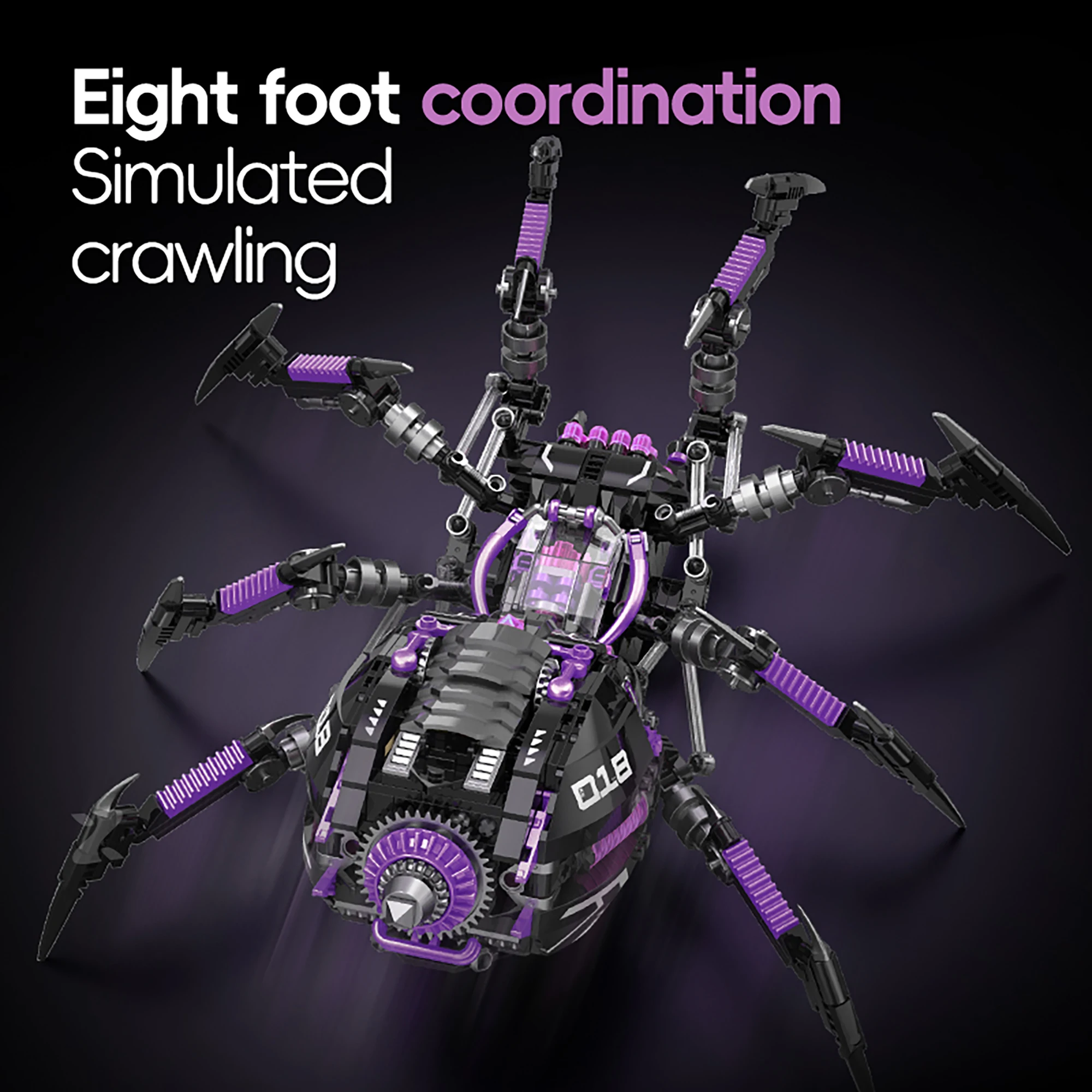 971pcs Mechanical Spider Building Blocks Remote Control Robot Insect Model Assembly Bricks Creative Tech Display Toy for Adults
971pcs Mechanical Spider Building Blocks Remote Control Robot Insect Model Assembly Bricks Creative Tech Display Toy for Adults