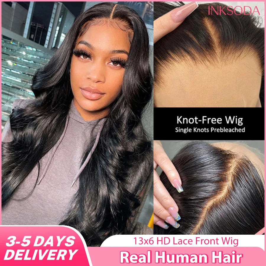 Brazilian Body Wave 13x4 HD Lace Frontal Wigs 13x6 Lace Front Human Hair Wigs For Women Pre Plucked with Baby Hair 180% Density
Brazilian Body Wave 13x4 HD Lace Frontal Wigs 13x6 Lace Front Human Hair Wigs For Women Pre Plucked with Baby Hair 180% Density