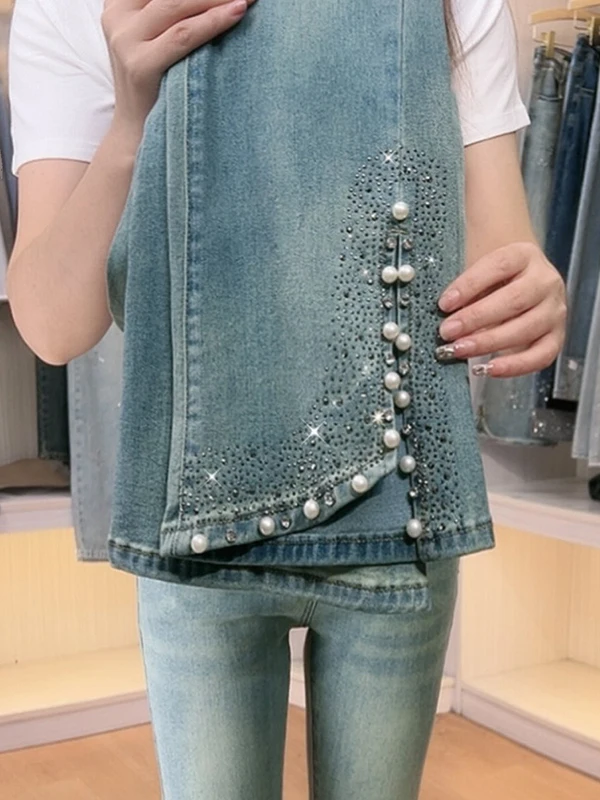 High Waist Bell Bottom Jeans Women's Fashion Summer New Small Size Slimming Split Nine Points Bell Bottom Pants
High Waist Bell Bottom Jeans Women's Fashion Summer New Small Size Slimming Split Nine Points Bell Bottom Pants