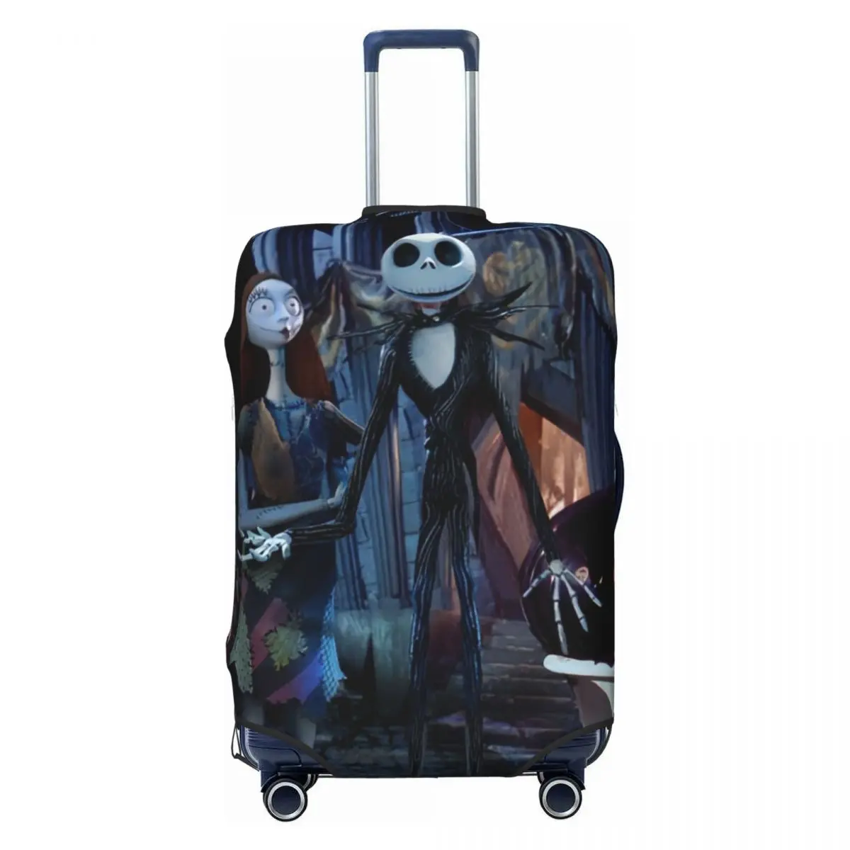 Custom Nightmare Before Christmas Luggage Cover Protector Fashion Jack Skellington Travel Suitcase Covers for 18-32 Inch
Custom Nightmare Before Christmas Luggage Cover Protector Fashion Jack Skellington Travel Suitcase Covers for 18-32 Inch