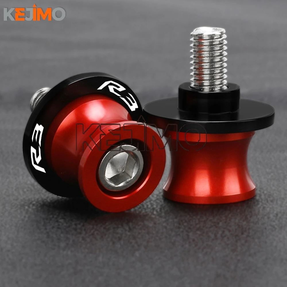 6MM Swingarm Spools Sliders Stand Screws Aluminum Motorcycle Accessories FOR YAMAHA YZFR3 YZF R3 2015-2026 2025 2024 2023 2022
6MM Swingarm Spools Sliders Stand Screws Aluminum Motorcycle Accessories FOR YAMAHA YZFR3 YZF R3 2015-2026 2025 2024 2023 2022