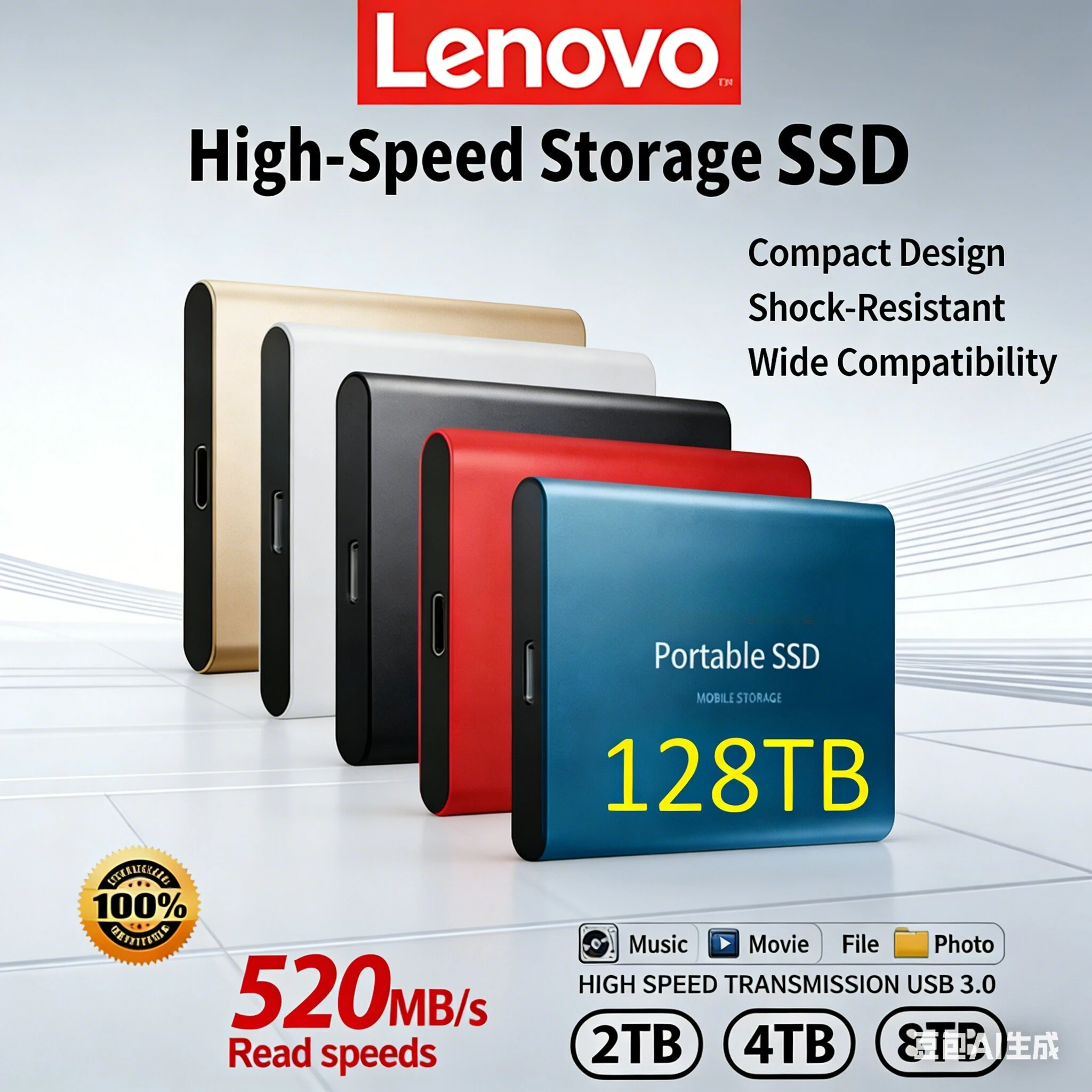 Внешний высокоскоростной жесткий диск Lenovo 500 ГБ, 4 ТБ, 8 ТБ, USB 3.1 SSD, 2,5 дюйма, портативный SSD, 16 ТБ, для ноутбука, PS4
Внешний высокоскоростной жесткий диск Lenovo 500 ГБ, 4 ТБ, 8 ТБ, USB 3.1 SSD, 2,5 дюйма, портативный SSD, 16 ТБ, для ноутбука, PS4