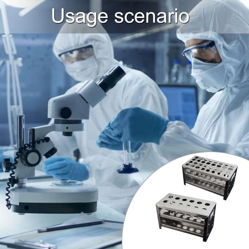 Aluminum Alloy Labortory Display Stands for Lab Test Tube Centrifuge Tube Holder Test Tube Holder Rack Test Tube Rack K1KF
Aluminum Alloy Labortory Display Stands for Lab Test Tube Centrifuge Tube Holder Test Tube Holder Rack Test Tube Rack K1KF