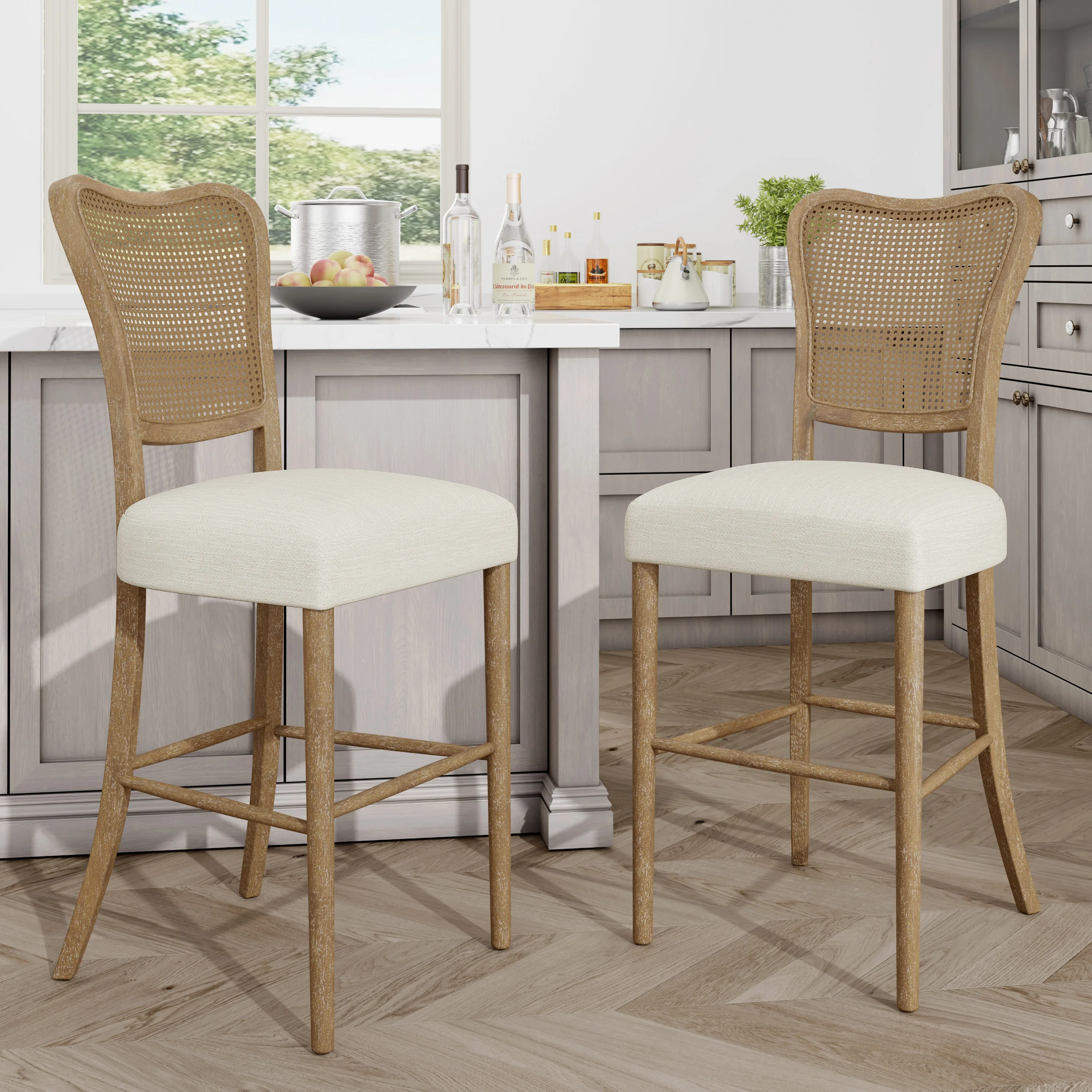 # Contemporary Wooden Counter Height Bar Stool With Eco-Friendly Durable Design SET Of 2
# Contemporary Wooden Counter Height Bar Stool With Eco-Friendly Durable Design SET Of 2