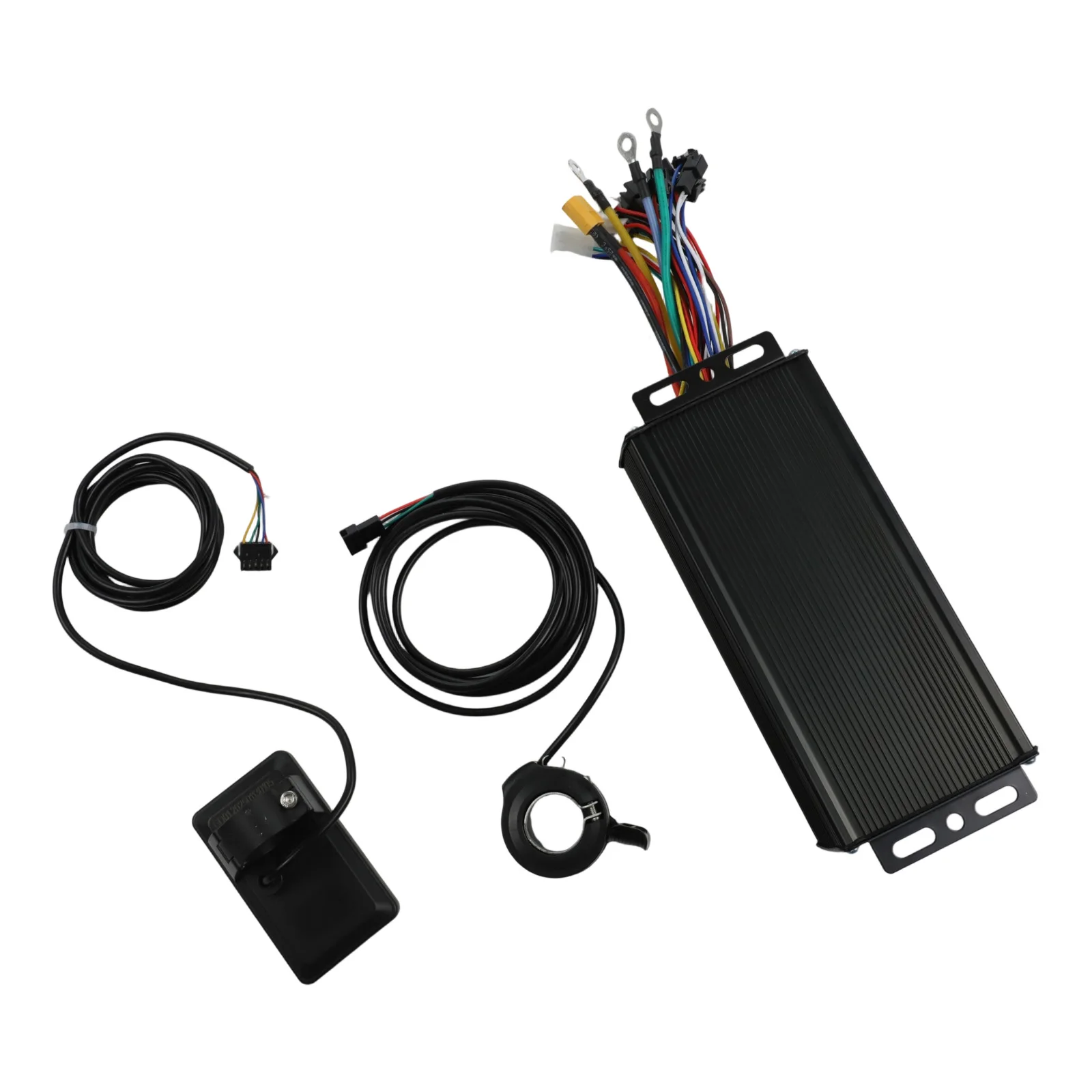 Пакет бесщеточного контроллера электродвигателя 36, 52-вольтовый, включая ЖК-дисплей и дроссельную заслонку для большого пальца для езды на велосипеде
Пакет бесщеточного контроллера электродвигателя 36, 52-вольтовый, включая ЖК-дисплей и дроссельную заслонку для большого пальца для езды на велосипеде