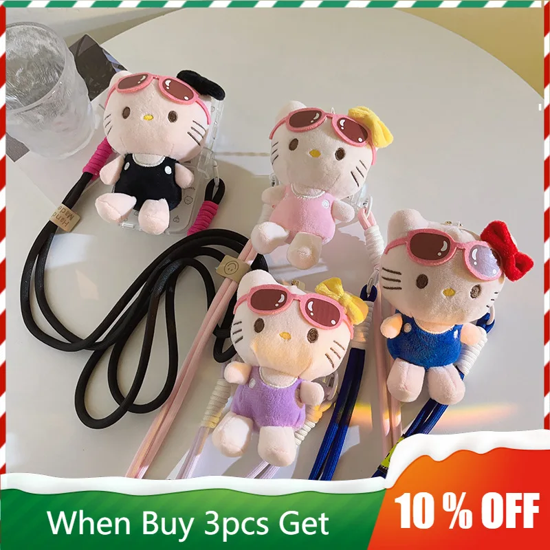 Hello Kitty Plush Doll Phone Lanyard Crossbody Cute Cartoon Style 3D Plush Figure Kt Phone Accessories Girls Decoration Gifts
Hello Kitty Plush Doll Phone Lanyard Crossbody Cute Cartoon Style 3D Plush Figure Kt Phone Accessories Girls Decoration Gifts