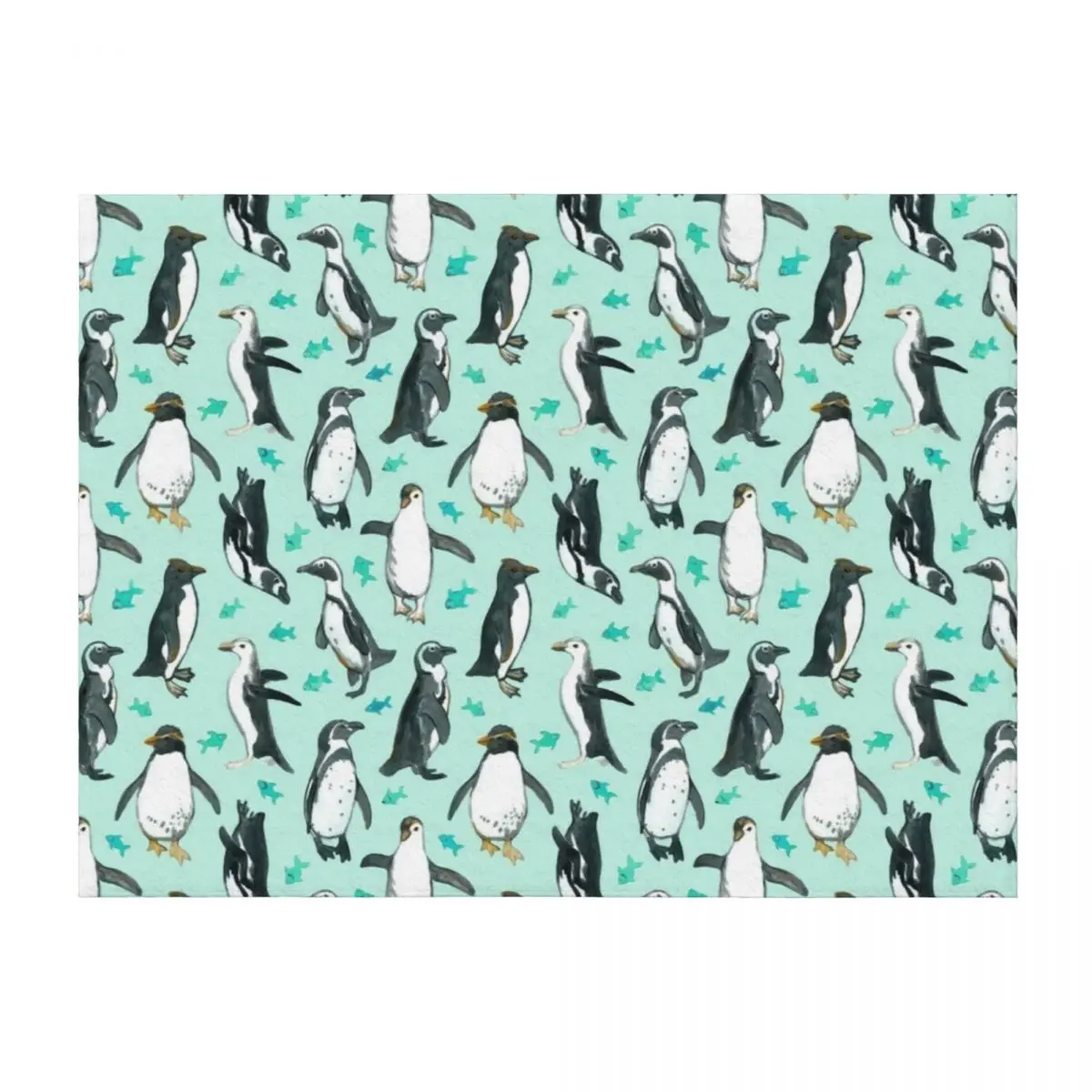 Lots of Little Penguins on mint Throw Blanket Luxury Brand Furrys Thermals For Travel wednesday Blankets
Lots of Little Penguins on mint Throw Blanket Luxury Brand Furrys Thermals For Travel wednesday Blankets