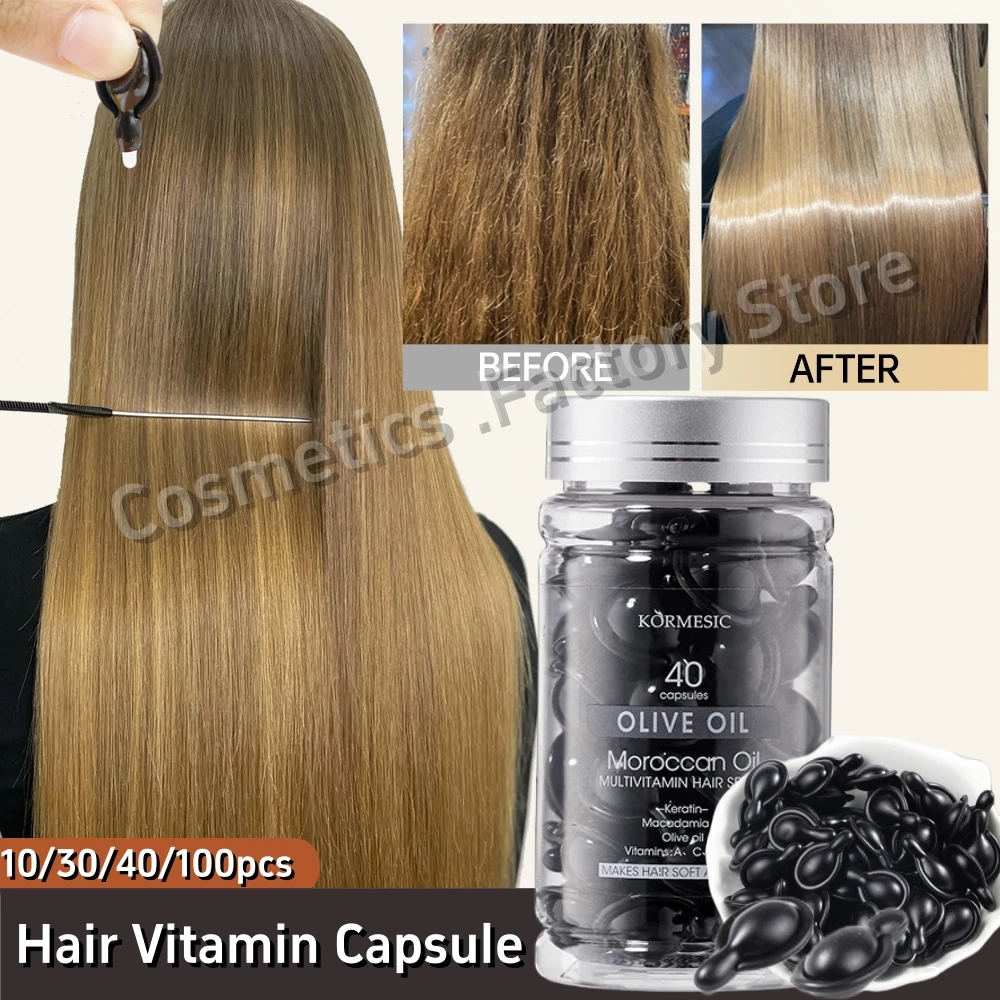 Magic Hair Care Vitamin Capsule Keratin Oil Repair Damage Frizz Tangles Hair Fast Restore Soft Smooth Shiny Straightening Mask
Magic Hair Care Vitamin Capsule Keratin Oil Repair Damage Frizz Tangles Hair Fast Restore Soft Smooth Shiny Straightening Mask