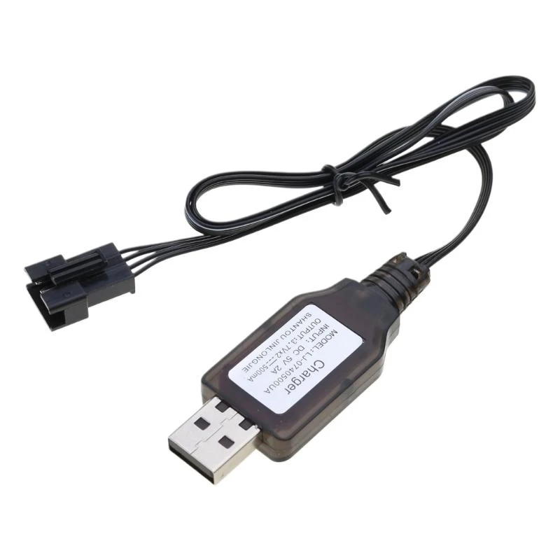 Y2GD SM4P Plug Lithium Battery 2 Group 3.7V Charging Cable Cord for DE36W DE65 HM202 EC08 EC16 Car Black
Y2GD SM4P Plug Lithium Battery 2 Group 3.7V Charging Cable Cord for DE36W DE65 HM202 EC08 EC16 Car Black