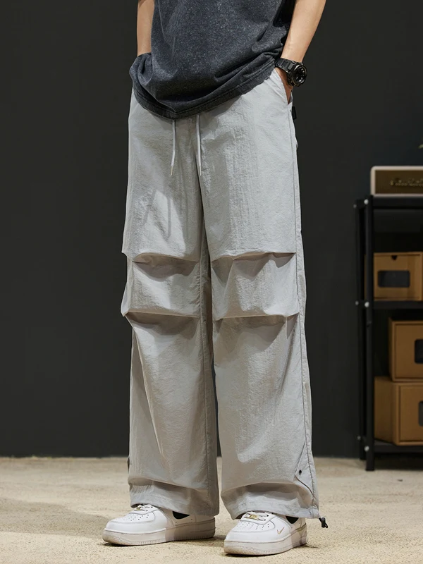 Ice Silk Men's Summer Lightweight Casual Pants Loose Straight Leg Trousers Qui Dry Workwear Breathable Comfortable Long Tro...
Ice Silk Men's Summer Lightweight Casual Pants Loose Straight Leg Trousers Qui Dry Workwear Breathable Comfortable Long Tro...