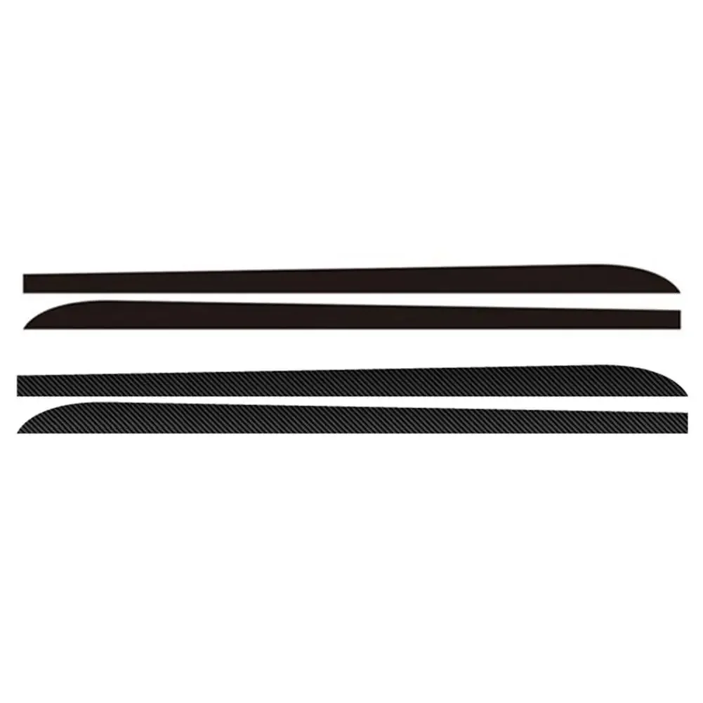 Classic Design Car Stickers Carbon Fiber Black Auto Side Skirt Sill Stripe Waterproof Reflective Sunscreen Decals Car Accessory
Classic Design Car Stickers Carbon Fiber Black Auto Side Skirt Sill Stripe Waterproof Reflective Sunscreen Decals Car Accessory
