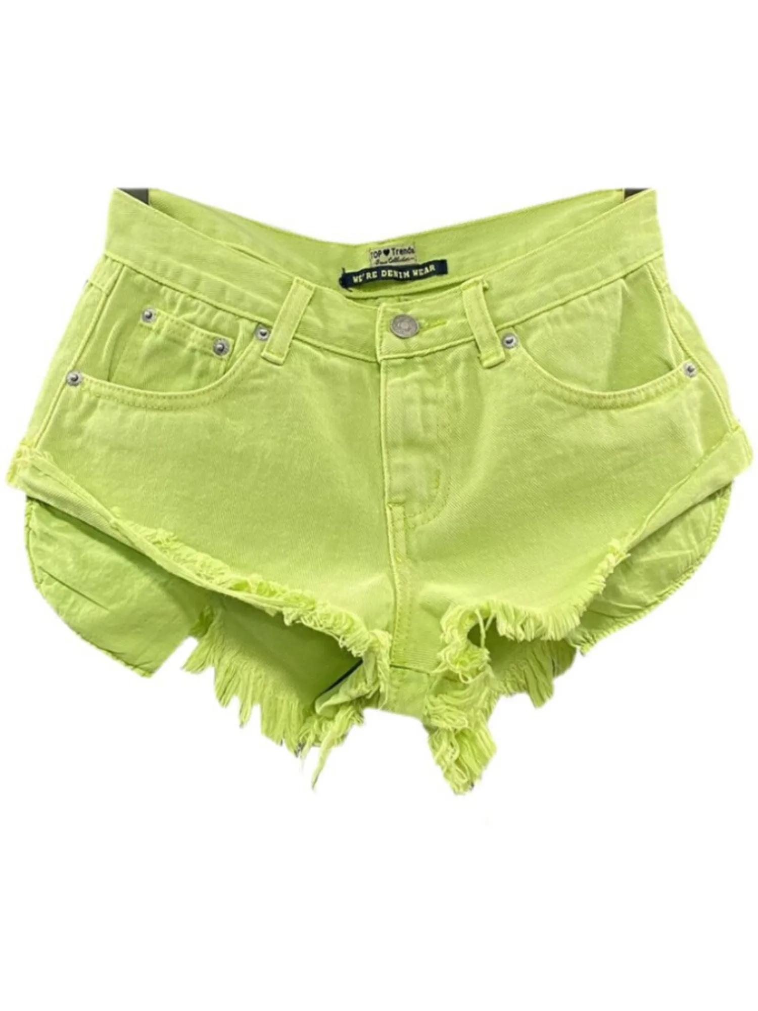 Women Neon Green Pink Denim Shorts Y2K Low Waist Frayed Hem Hot Pants Summer Music Festival Streetwear 2026
Women Neon Green Pink Denim Shorts Y2K Low Waist Frayed Hem Hot Pants Summer Music Festival Streetwear 2026