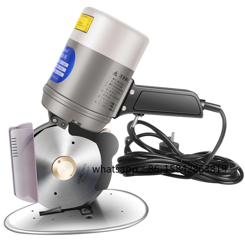 350W 125MM Electric Round Knife Cutting Machine Electric Cloth Leather Blanket Fabric Cardboard Cutter Cutting Thickness 4.5CM
350W 125MM Electric Round Knife Cutting Machine Electric Cloth Leather Blanket Fabric Cardboard Cutter Cutting Thickness 4.5CM