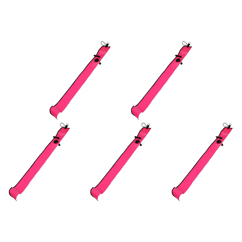 B06C-5Pcs 1M Scuba Diving Inflatable SMB Surface Signal Marker Buoy Visibility Float Signal Tube Sausage,Rose Red
B06C-5Pcs 1M Scuba Diving Inflatable SMB Surface Signal Marker Buoy Visibility Float Signal Tube Sausage,Rose Red
