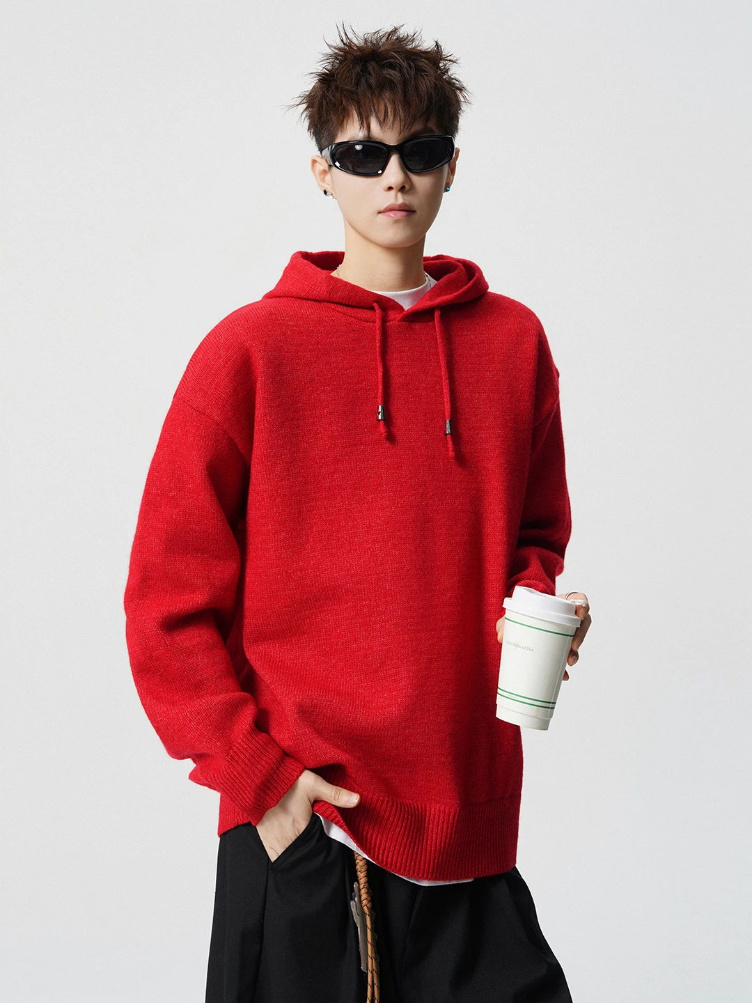 Красный вязаный свитер-худи мужской, свободного кроя, повседневный, зимний, из полиэстера, с длинными рукавами, молодежный, модный, в стиле lazy style
Красный вязаный свитер-худи мужской, свободного кроя, повседневный, зимний, из полиэстера, с длинными рукавами, молодежный, модный, в стиле lazy style