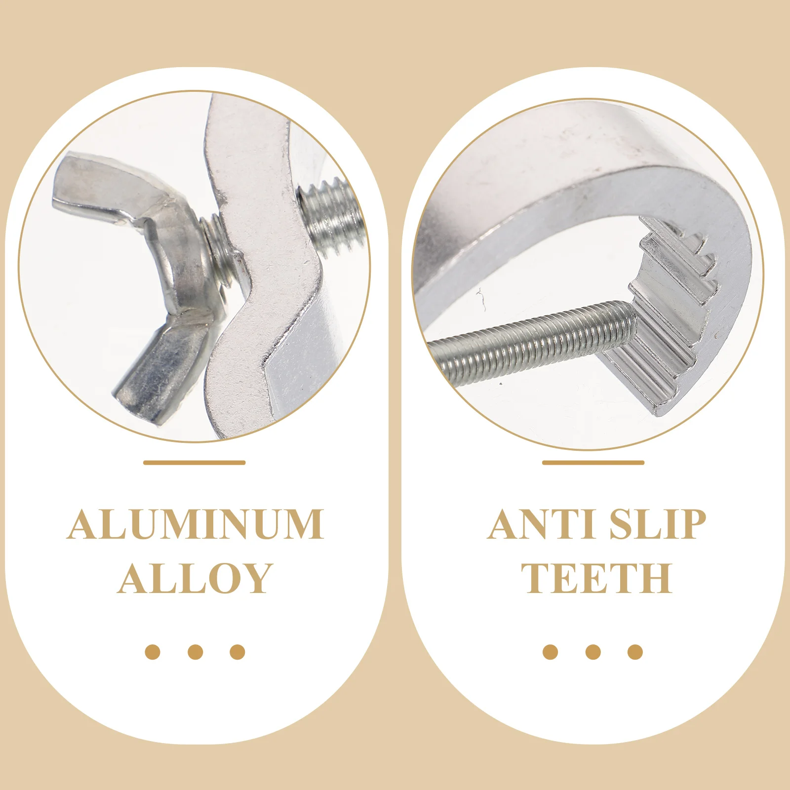4pcs Stage Light Hook Clamps Thickened Aluminum Alloy Lighting Truss Metal Hooks for Wedding Party Performance
4pcs Stage Light Hook Clamps Thickened Aluminum Alloy Lighting Truss Metal Hooks for Wedding Party Performance