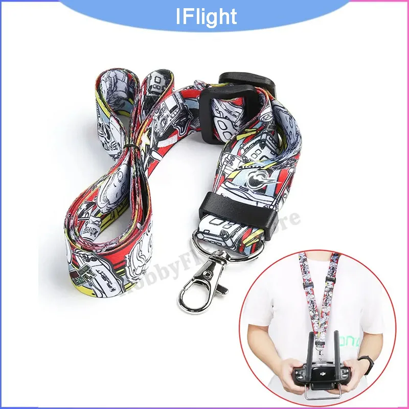 IFlight Adjustable Neck Strap for Transmitter and Remote Controller, 25x500mm Belt for FPV Drone RC, Ergonomic Comfort Support
IFlight Adjustable Neck Strap for Transmitter and Remote Controller, 25x500mm Belt for FPV Drone RC, Ergonomic Comfort Support