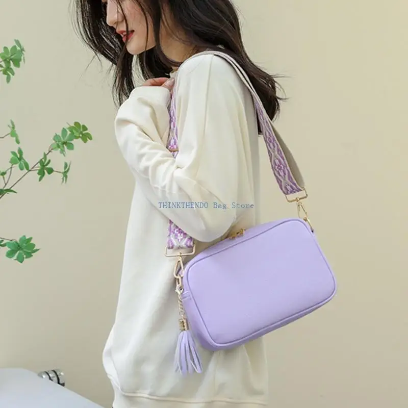 340D Small Tassel Crossbody Bags for Women Purses Fashion Leather Zipper Handbags Ladies Shoulder Bag with Adjustable Strap
340D Small Tassel Crossbody Bags for Women Purses Fashion Leather Zipper Handbags Ladies Shoulder Bag with Adjustable Strap