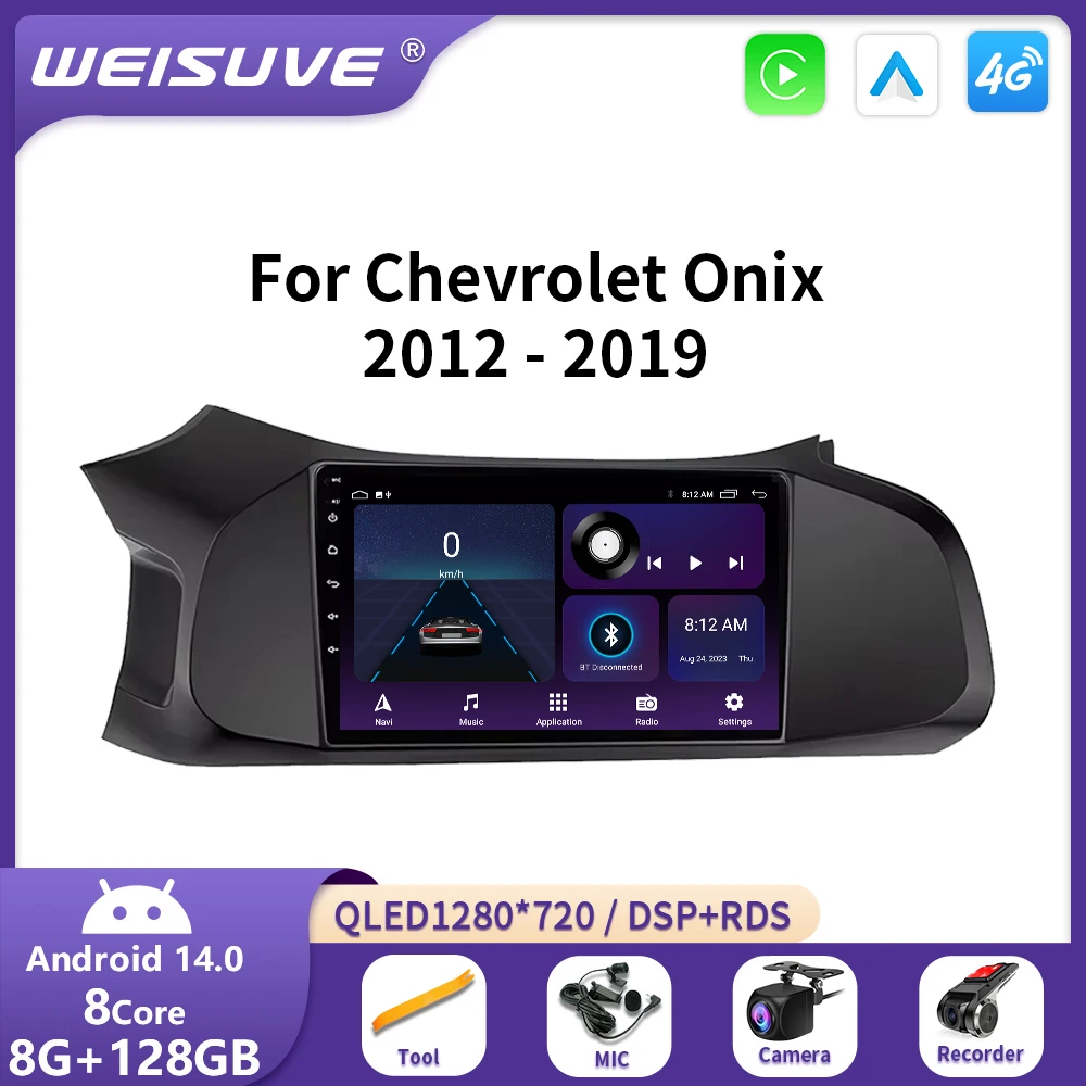 2 Din Android 14 Car Radio For Chevrolet Onix 2012 - 2014 2015 2016 - 2019 Navigation GPS Multimedia Video Player Stereo Carplay
2 Din Android 14 Car Radio For Chevrolet Onix 2012 - 2014 2015 2016 - 2019 Navigation GPS Multimedia Video Player Stereo Carplay