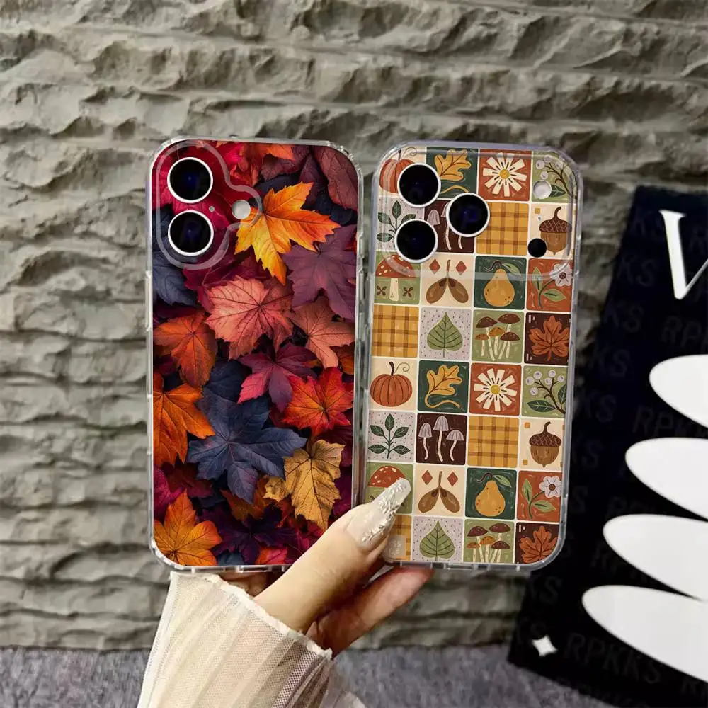 Autumn leaves flal Phone Case For iPhone 6,16,15,14,13,12,11,17 Pro,Max,Plus,X,XS,XR,SE,Mini Transparent Soft Cover
Autumn leaves flal Phone Case For iPhone 6,16,15,14,13,12,11,17 Pro,Max,Plus,X,XS,XR,SE,Mini Transparent Soft Cover