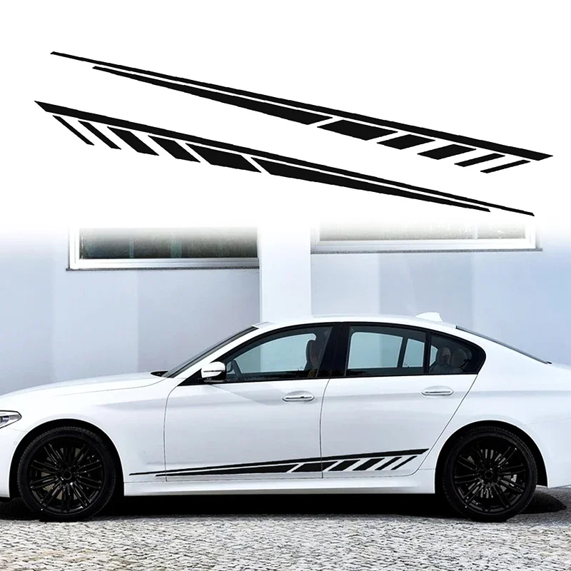 2pcs Car Body Side Stripe Sticker Vinyl Car Decal Suitable For All Car Side Trim Stickers Car Exterior Accessories
2pcs Car Body Side Stripe Sticker Vinyl Car Decal Suitable For All Car Side Trim Stickers Car Exterior Accessories