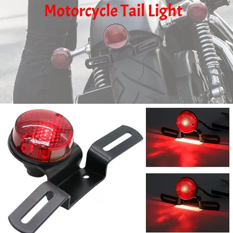Motorcycle Tail Light With License Plate Bracket Holder Retro Rear Lamp For Harley Honda Cafe Racer Custom Bobber Chopper
Motorcycle Tail Light With License Plate Bracket Holder Retro Rear Lamp For Harley Honda Cafe Racer Custom Bobber Chopper
