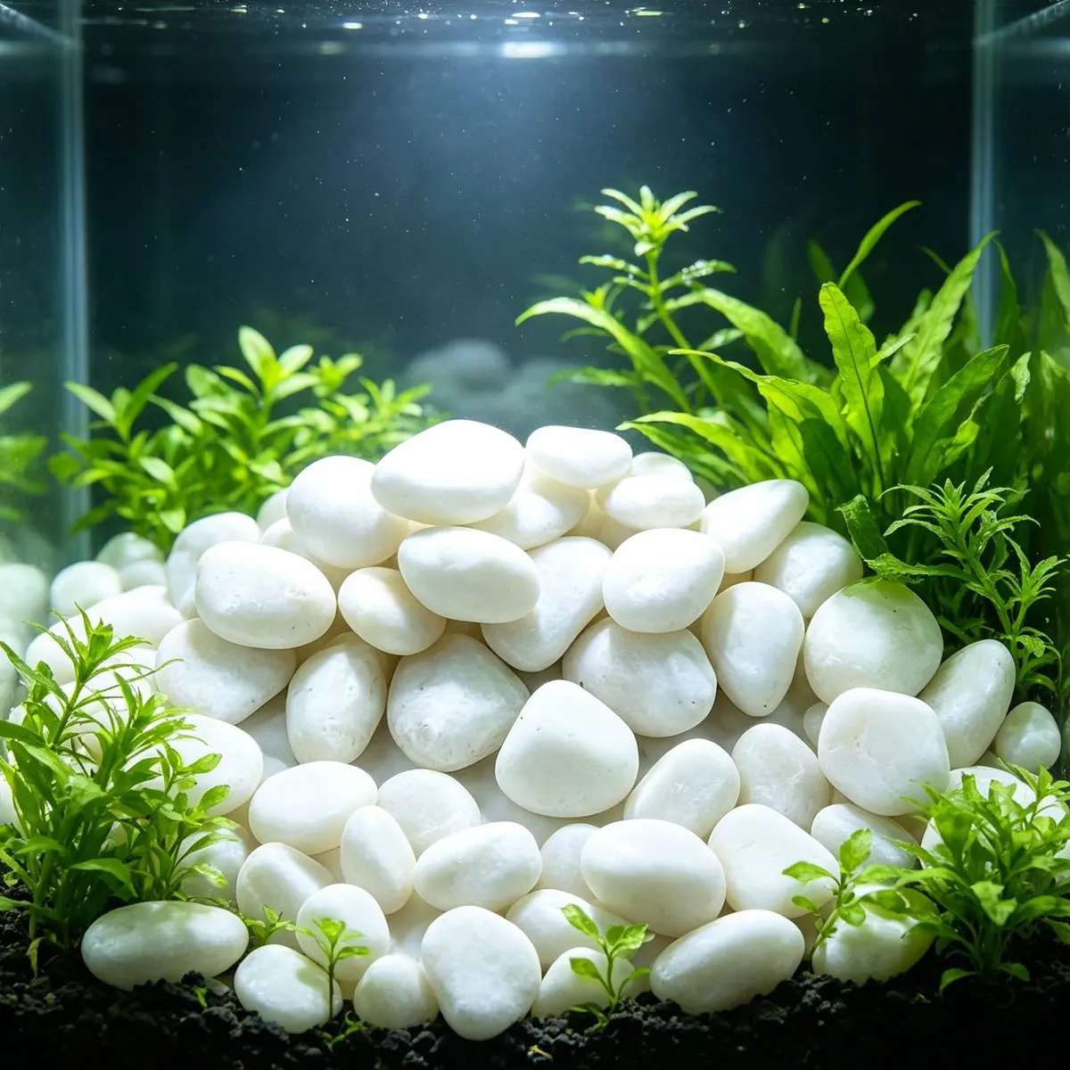 350g White High Polished Natural Pebbles 2-3cm – Smooth Decorative River Stones, Courtyard Landscape Rocks for Plant Vases, ZSY
350g White High Polished Natural Pebbles 2-3cm – Smooth Decorative River Stones, Courtyard Landscape Rocks for Plant Vases, ZSY