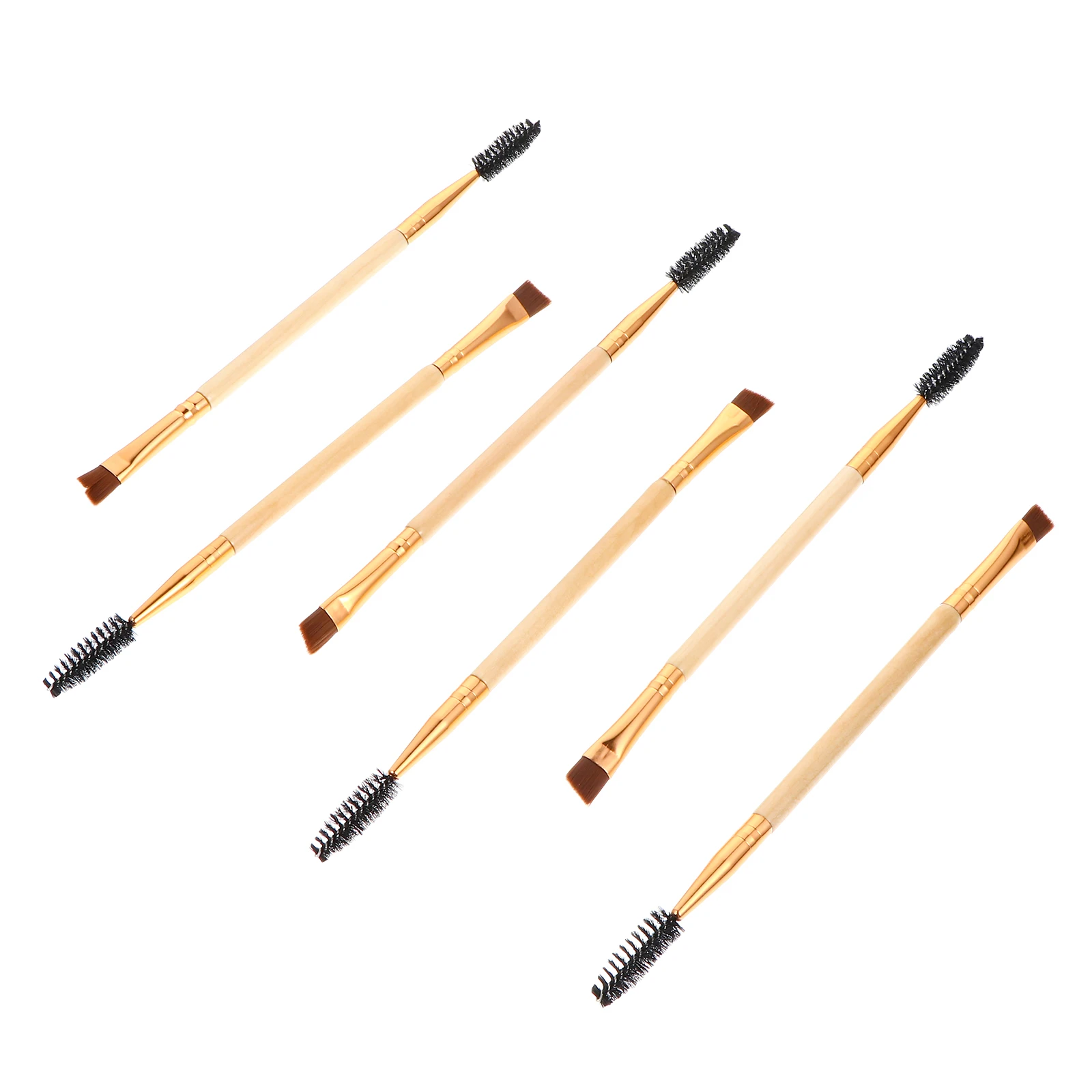 6pcs Makeup Brushes Set Eyebrow Spoolie Brush Angled Lash Comb Women Birthday Gift Eyelash Mascara Natural Style
6pcs Makeup Brushes Set Eyebrow Spoolie Brush Angled Lash Comb Women Birthday Gift Eyelash Mascara Natural Style