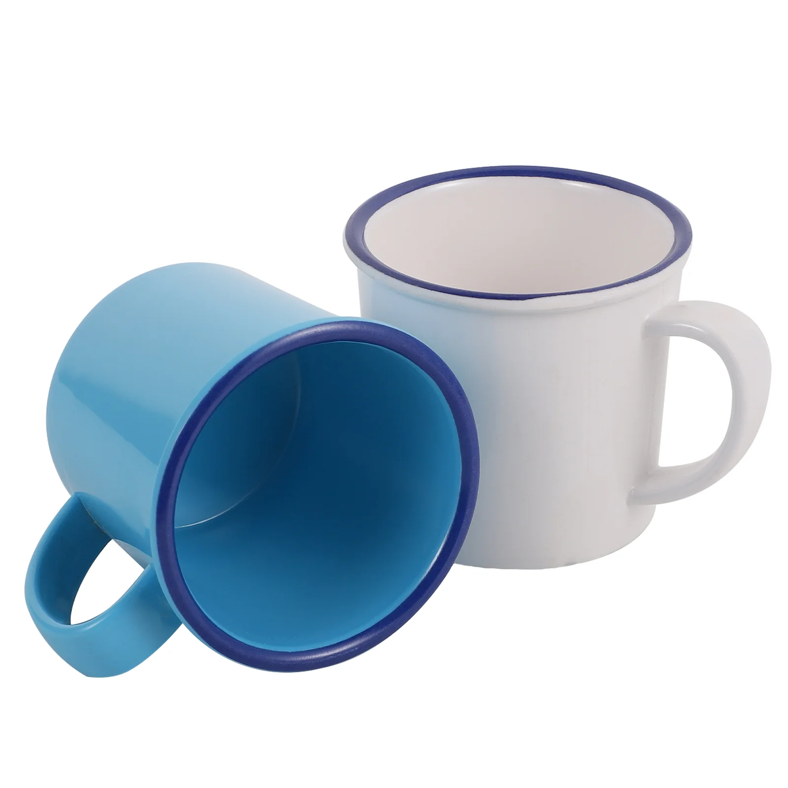 2 Pcs Tea Melamine Material Imitation Enamel Portable Imitation Enamel Cup Beverage Cup Heat Insulated
2 Pcs Tea Melamine Material Imitation Enamel Portable Imitation Enamel Cup Beverage Cup Heat Insulated
